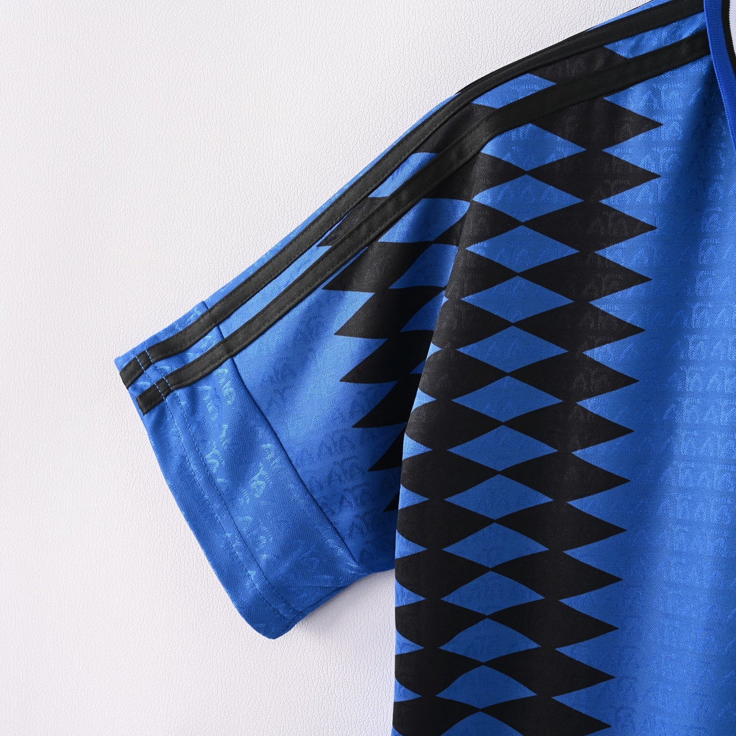 1994 Argentina Away Retro Jersey -  Black Diamond Panel - USA World Cup