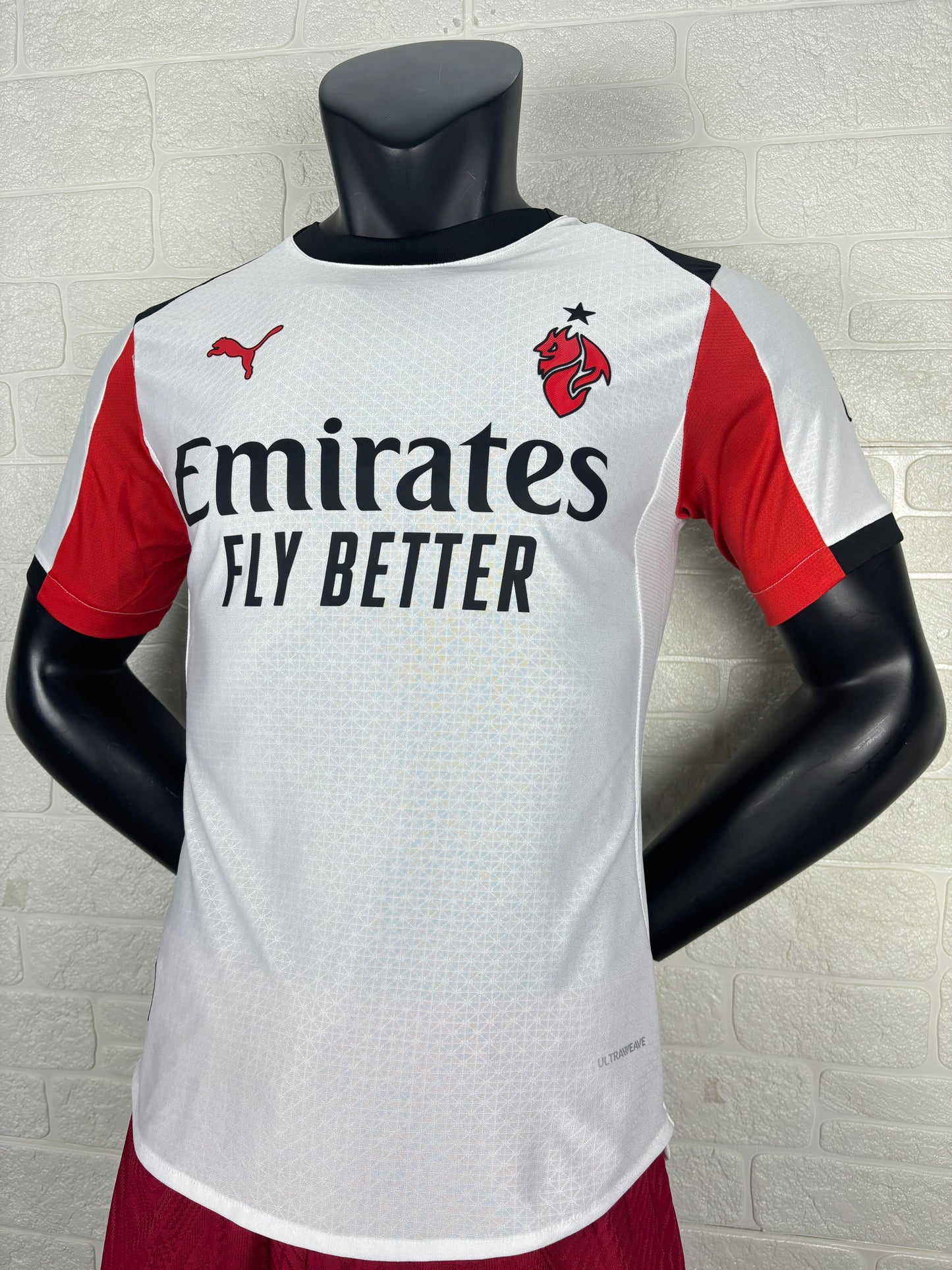 2025-26 AC Milan Away Player Version Jersey - Men's
