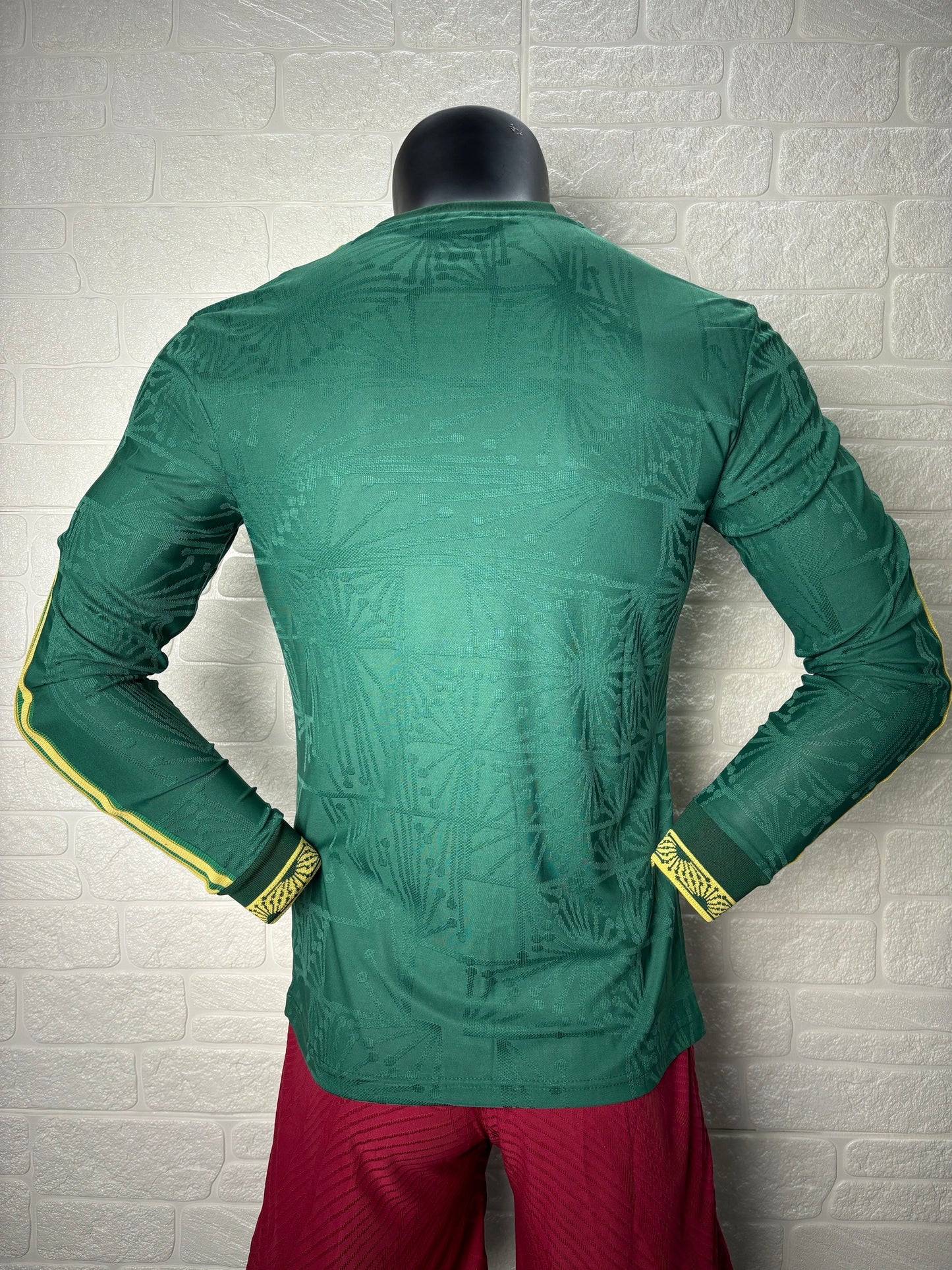 2025-26 Mexico Home Green Player Long Sleeve Jersey - Men's