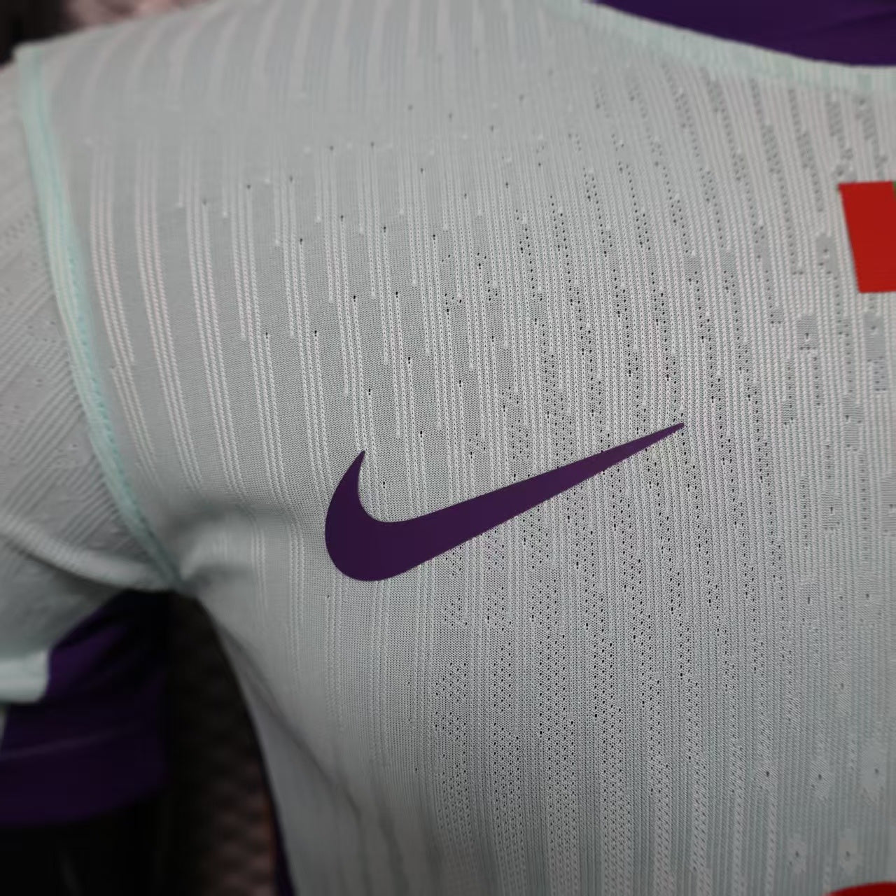 2025/26 Al Ain FC Third Away Player Version Jersey -  Mint Green Ice Blue - e& Etisalat - Purple Side Panels - UAE Flag