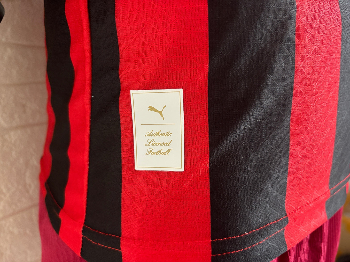 2025-26 AC Milan 125th Anniversary Edition Red Player Jersey - Men's