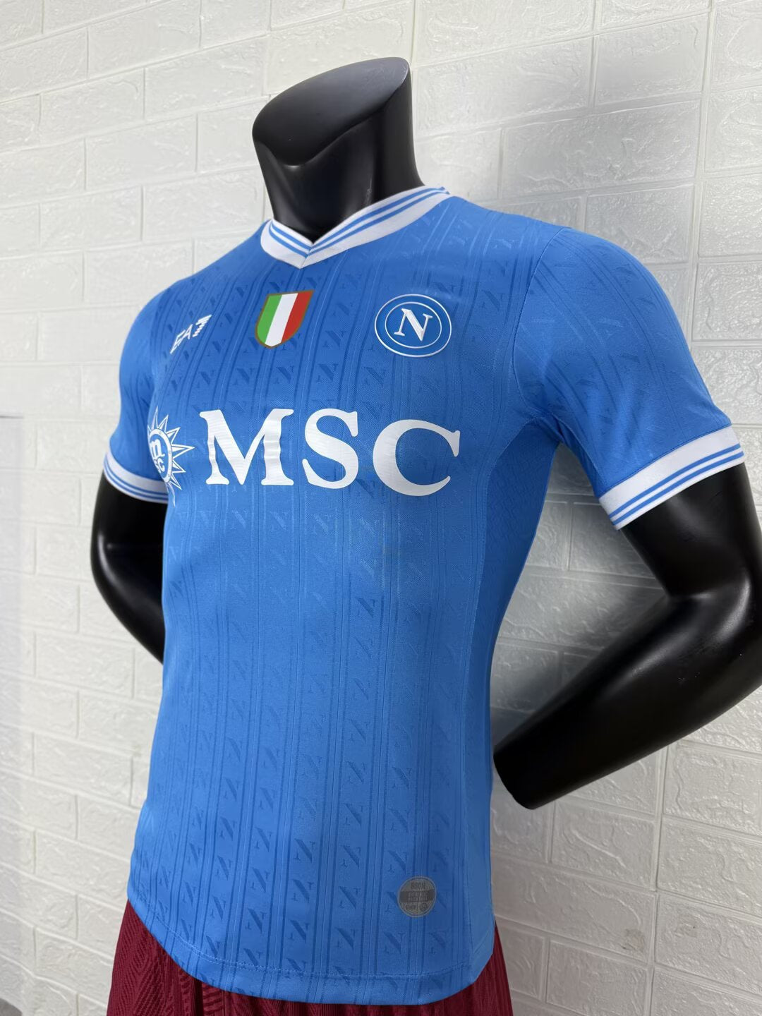 2025-26 SSC Napoli Home Player Version Jersey - Men's