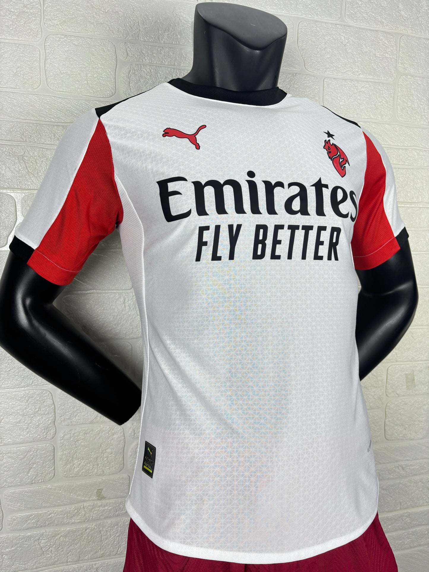 2025-26 AC Milan Away Player Version Jersey - Men's