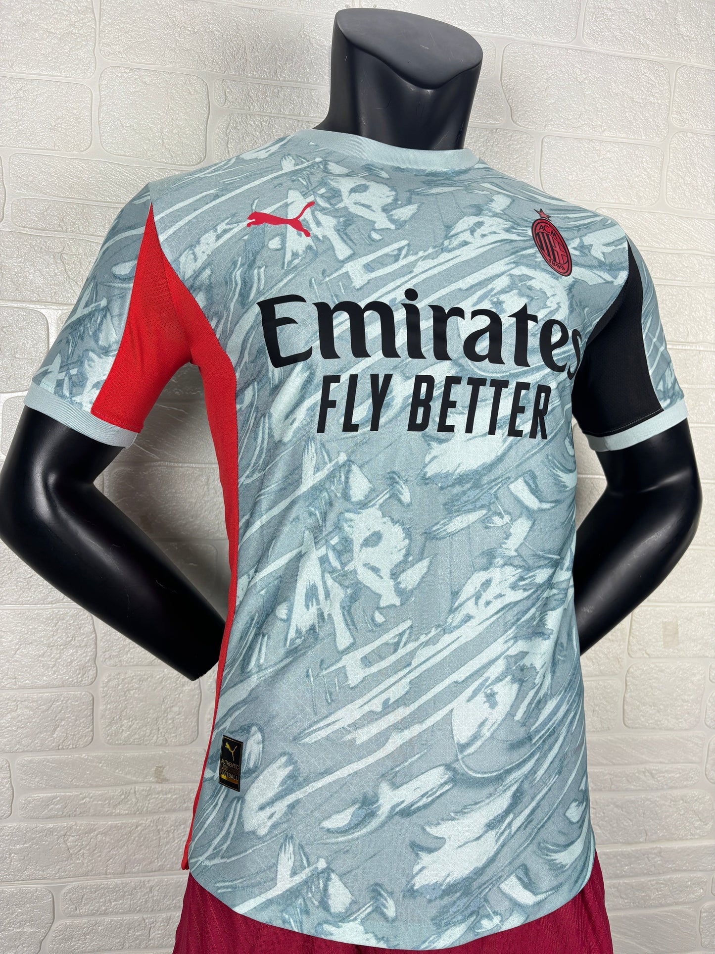 2025-26 AC Milan Away Player Version Jersey - Men's