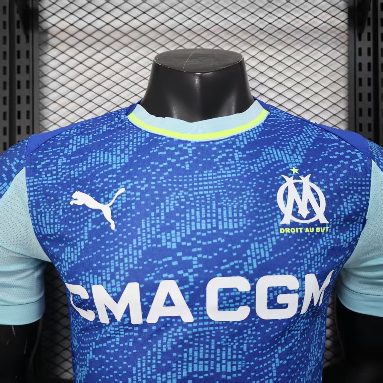 2025-26 Marseille Second Away Player Edition Jersey - Men's