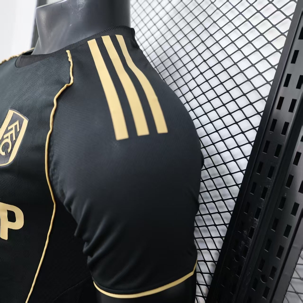 2025-26 Fulham Black Away Player Version Jersey - Men's