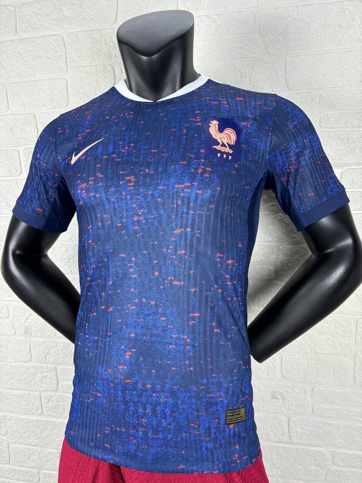 2025-26 France Home Player Version Jersey - Men's