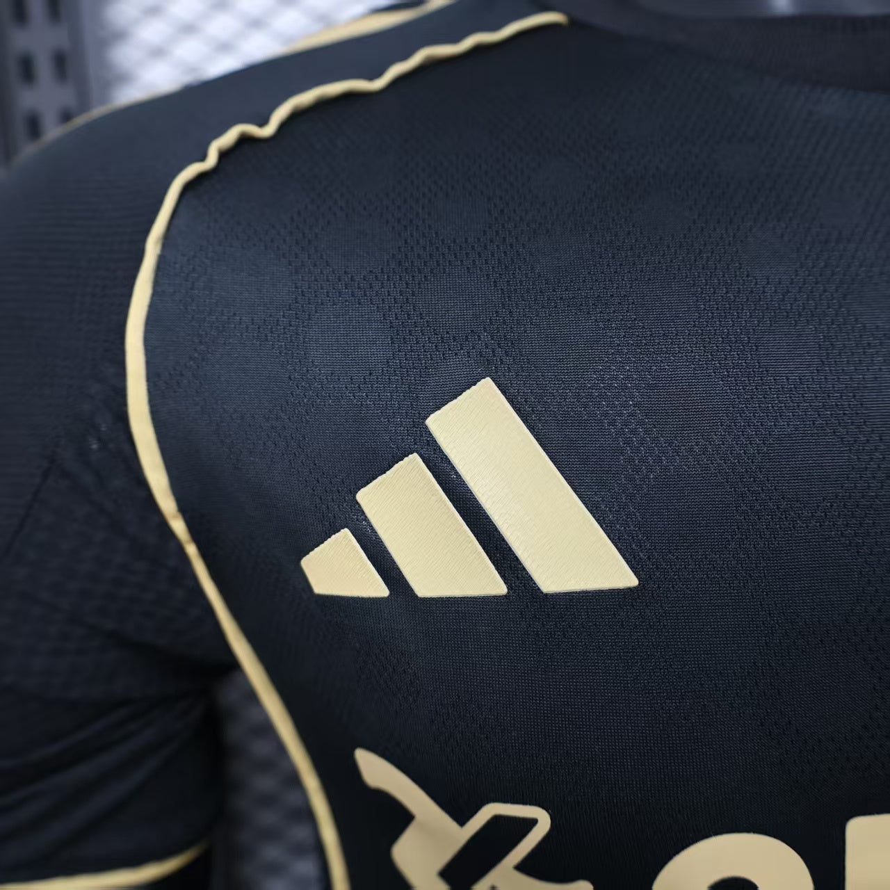 2025-26 Fulham Black Away Player Version Jersey - Men's