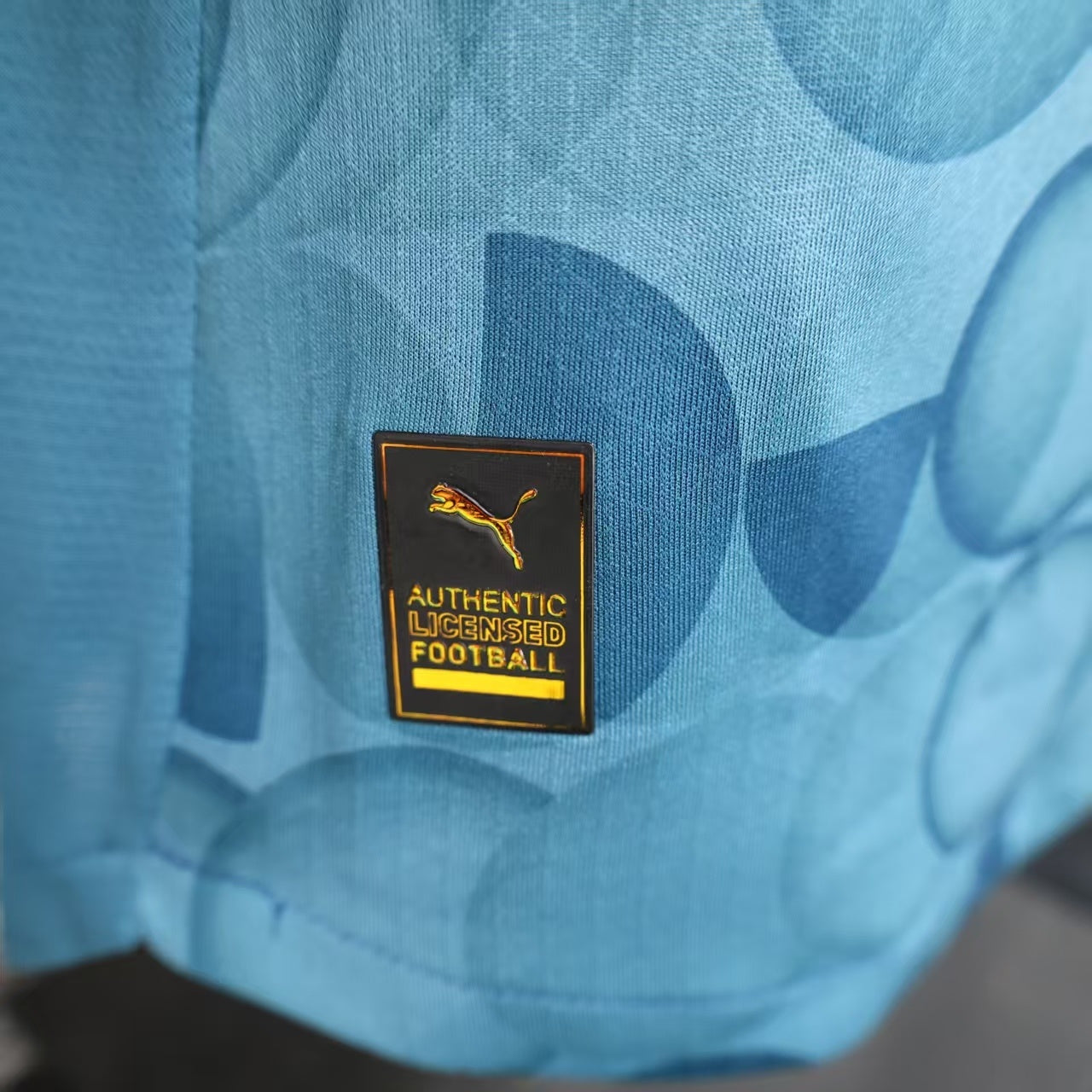 2025/26 Al Hilal Third Away Player Version Jersey - Teal Cyan Blue - Circle Bubble Pattern - Savvy Games Group