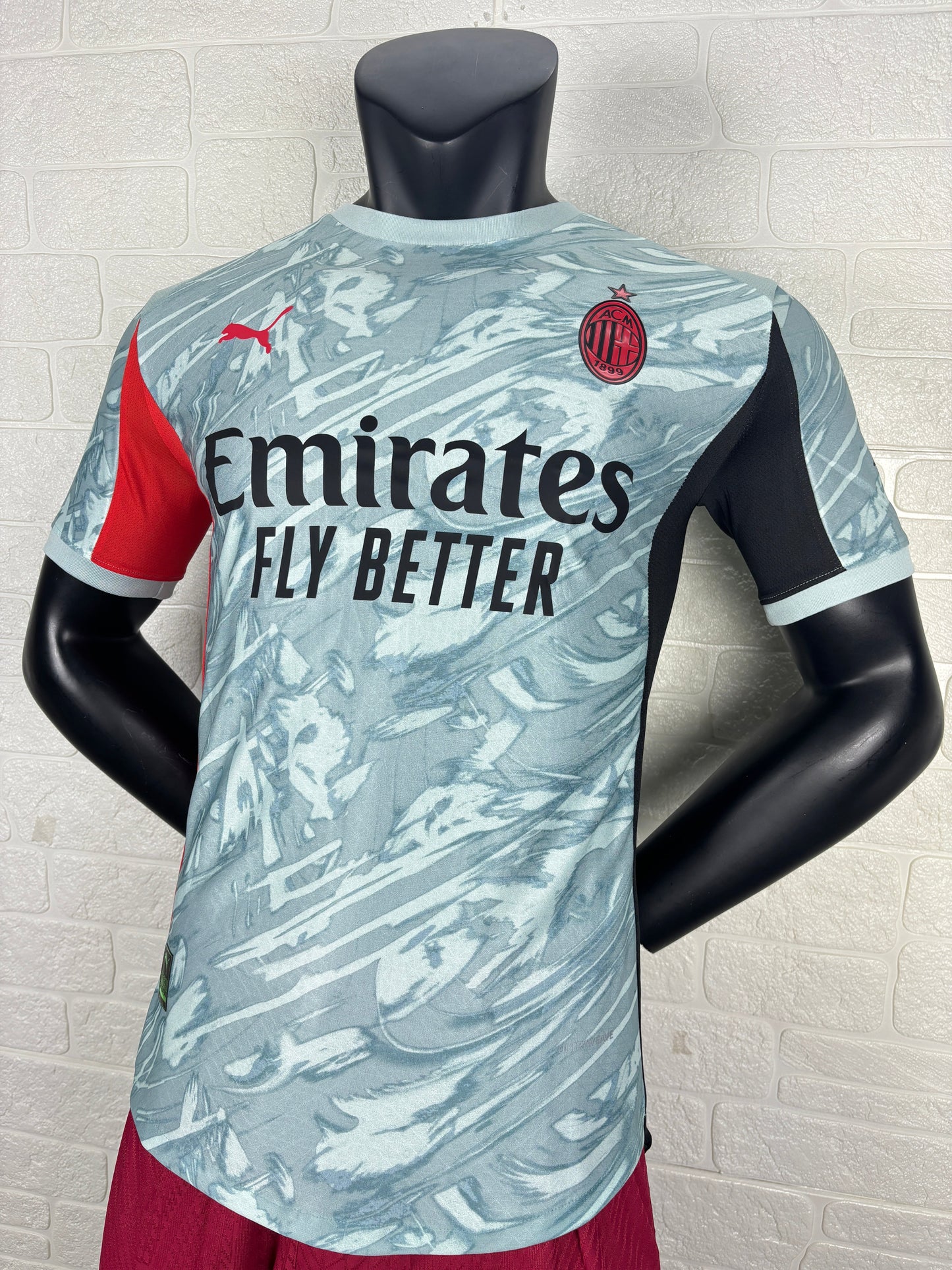 2025-26 AC Milan Away Player Version Jersey - Men's