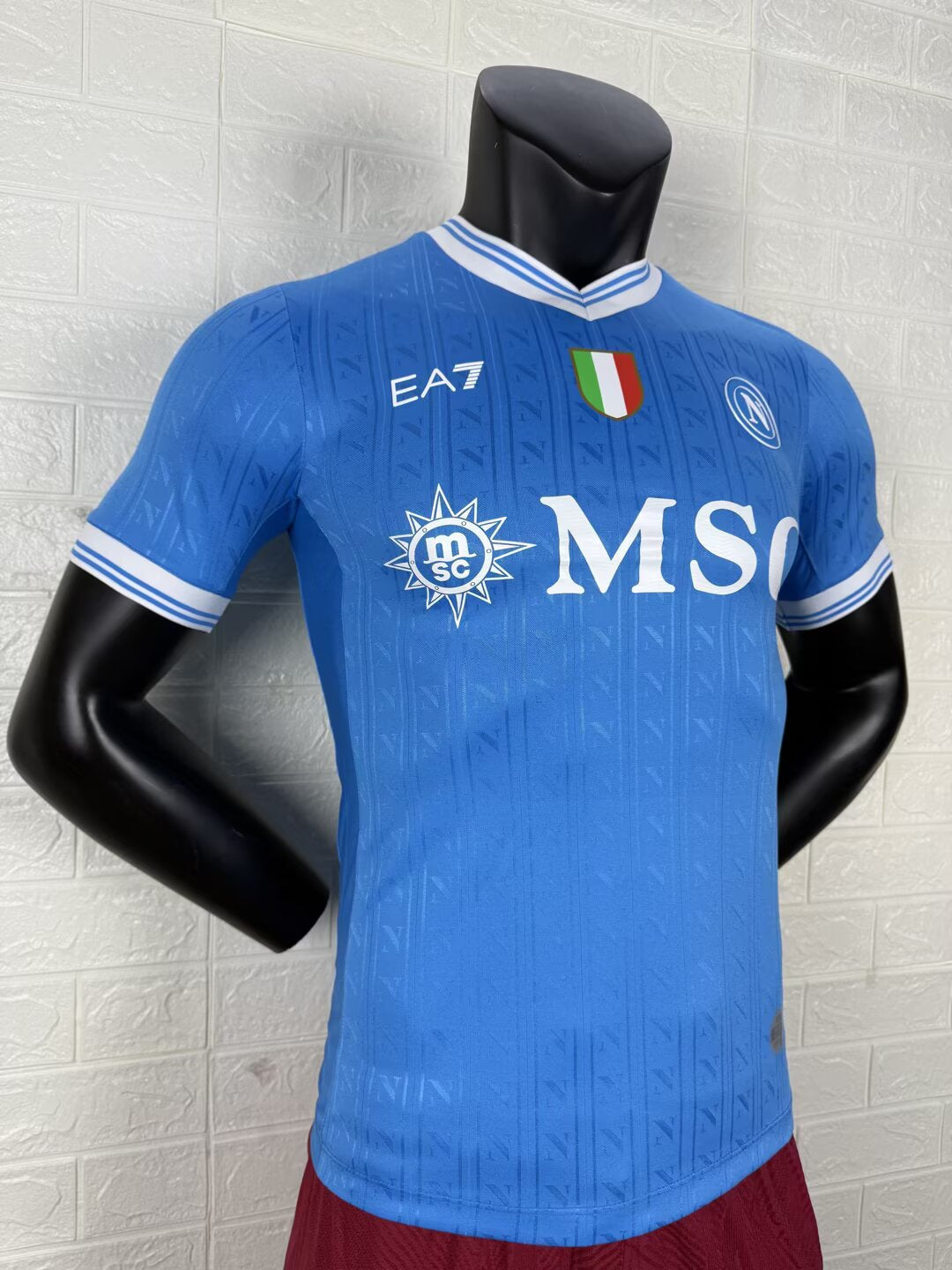 2025-26 SSC Napoli Home Player Version Jersey - Men's