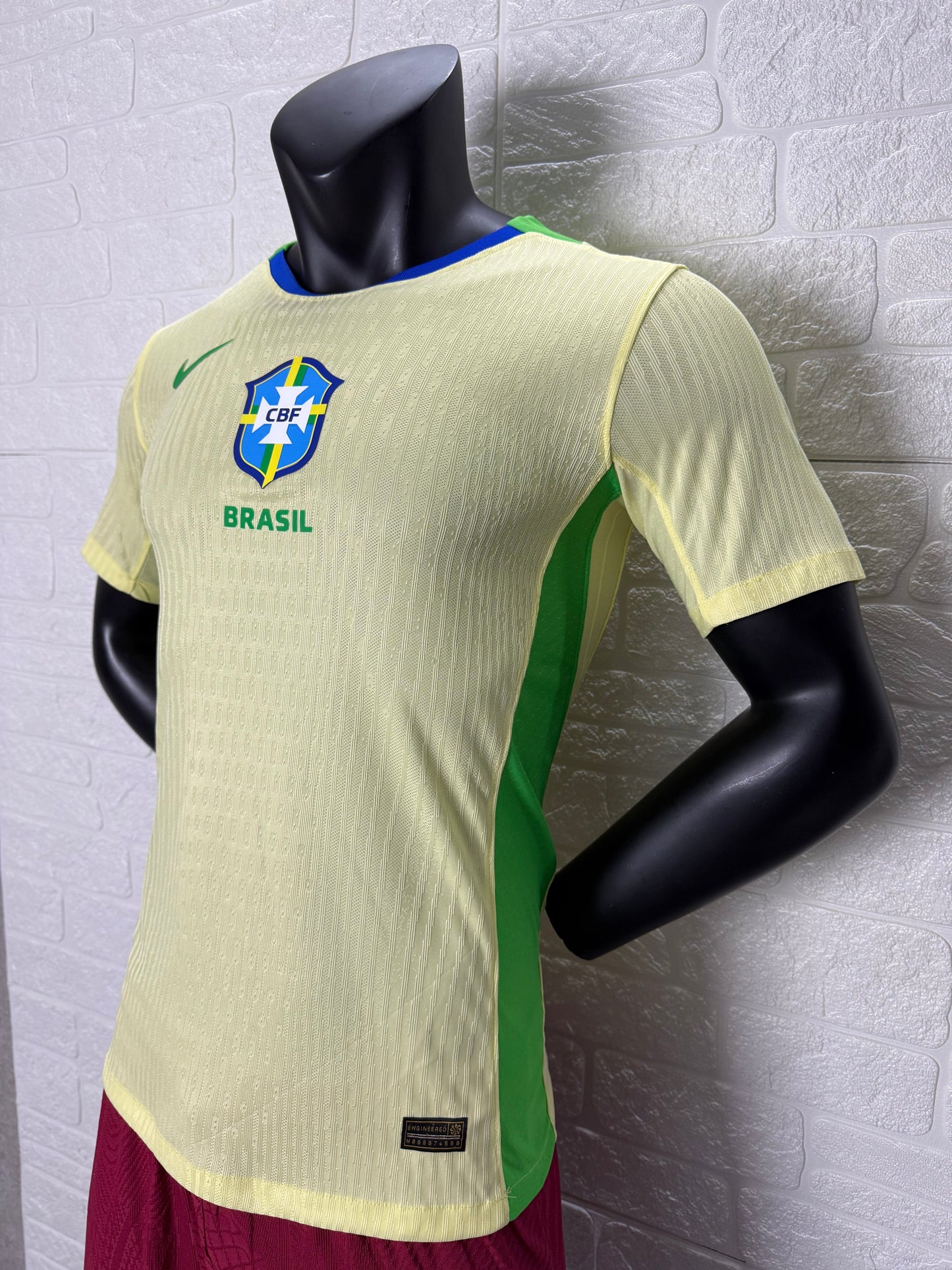 2025-26 Brazil Home Player Version Jersey - Men's