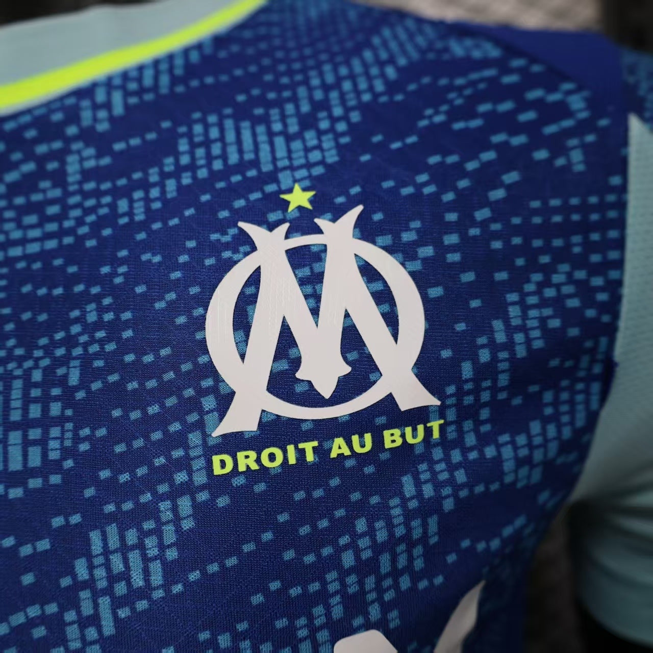 2025-26 Marseille Second Away Player Edition Jersey - Men's