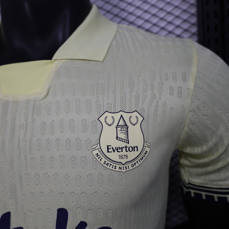 2025-26 Everton Second Away Player Version Jersey - Men's