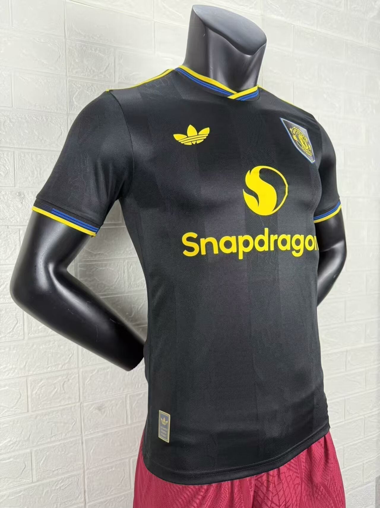 2025-26 Manchester United Black Adidas Originals Jersey - Men