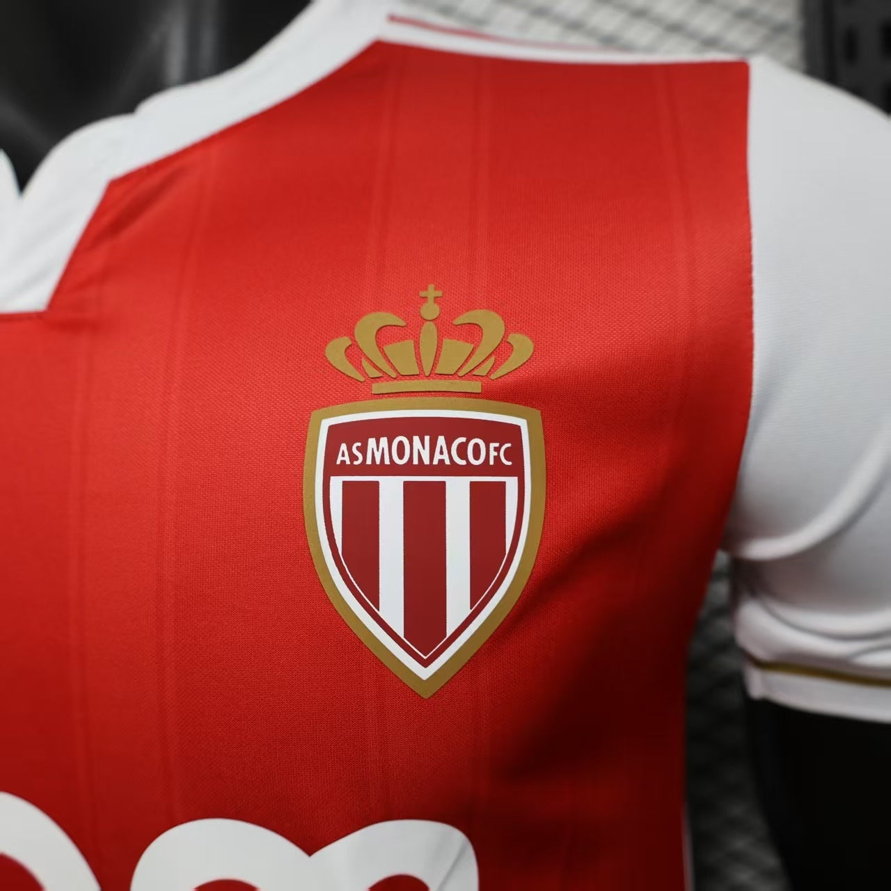 2025-26 AS Monaco Home Player Edition Jersey - Men's