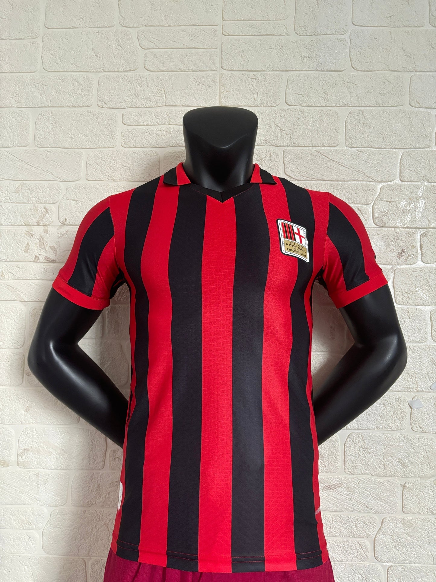 2025-26 AC Milan 125th Anniversary Edition Red Player Jersey - Men's