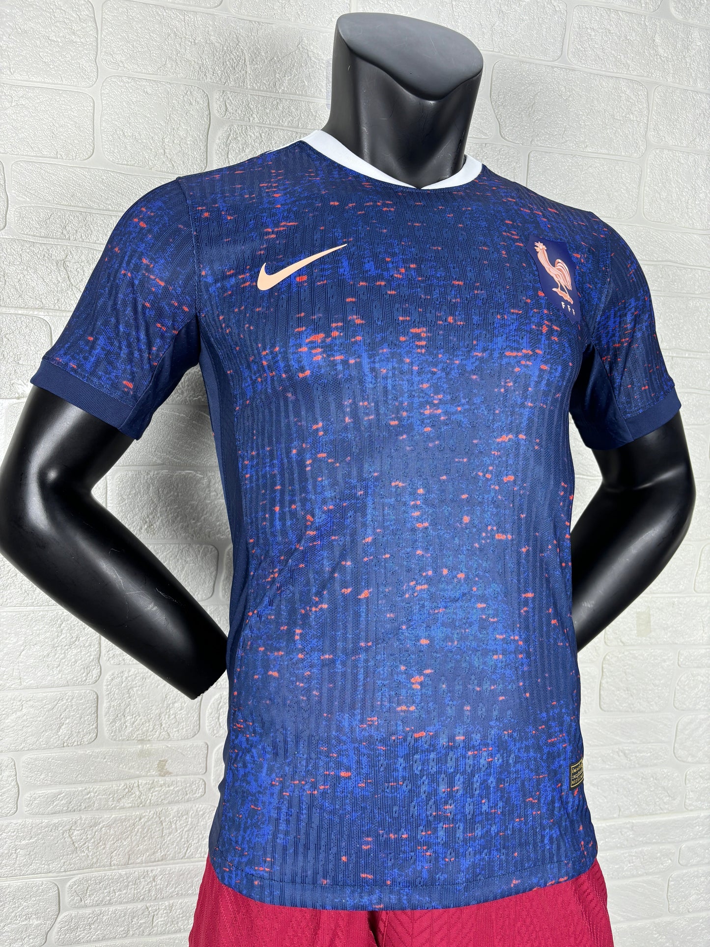 2025-26 France Home Player Version Jersey - Men's