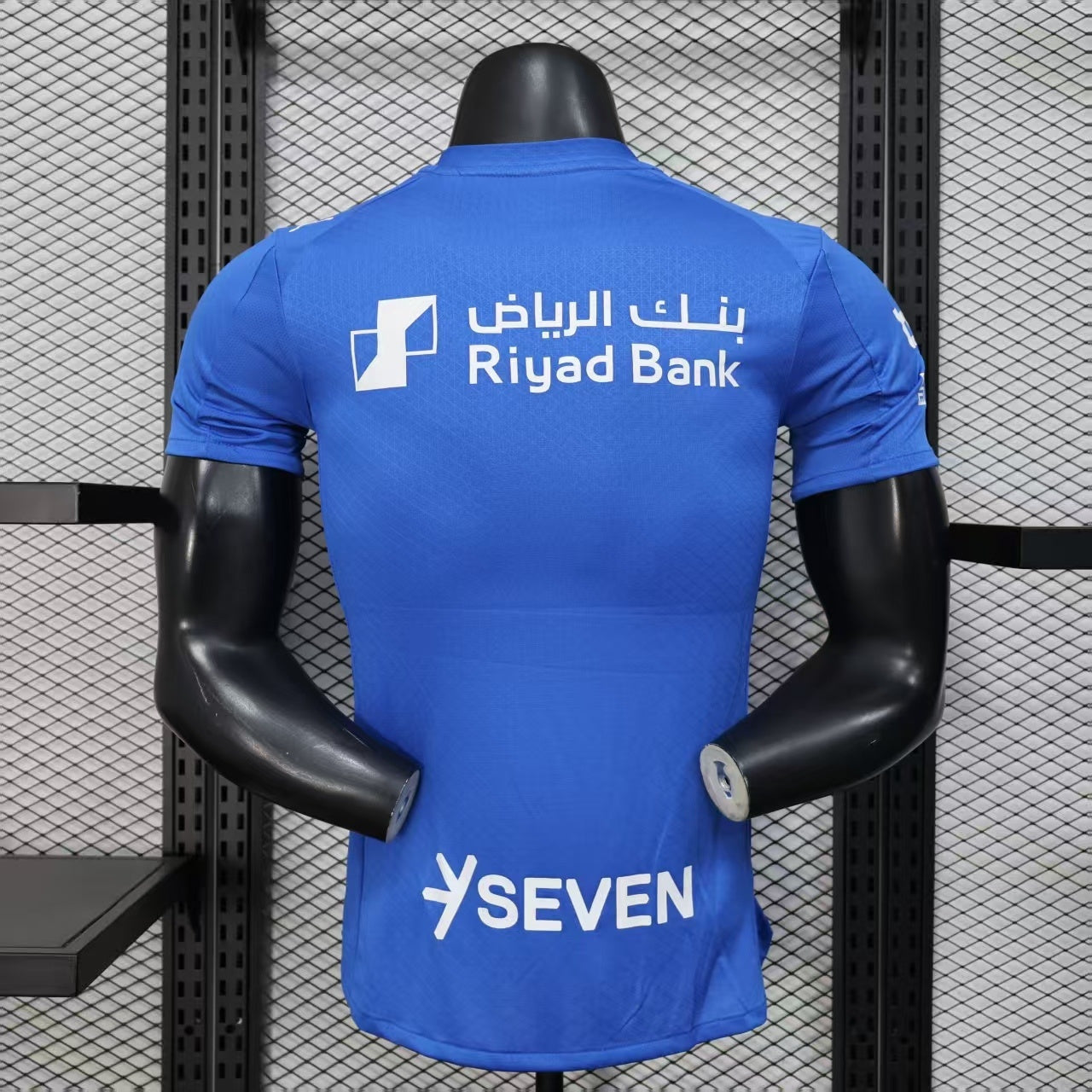 2025/26 Al Hilal Home Player Version Jersey - Royal Blue - Arabic Fortress Pattern - Savvy Games Group