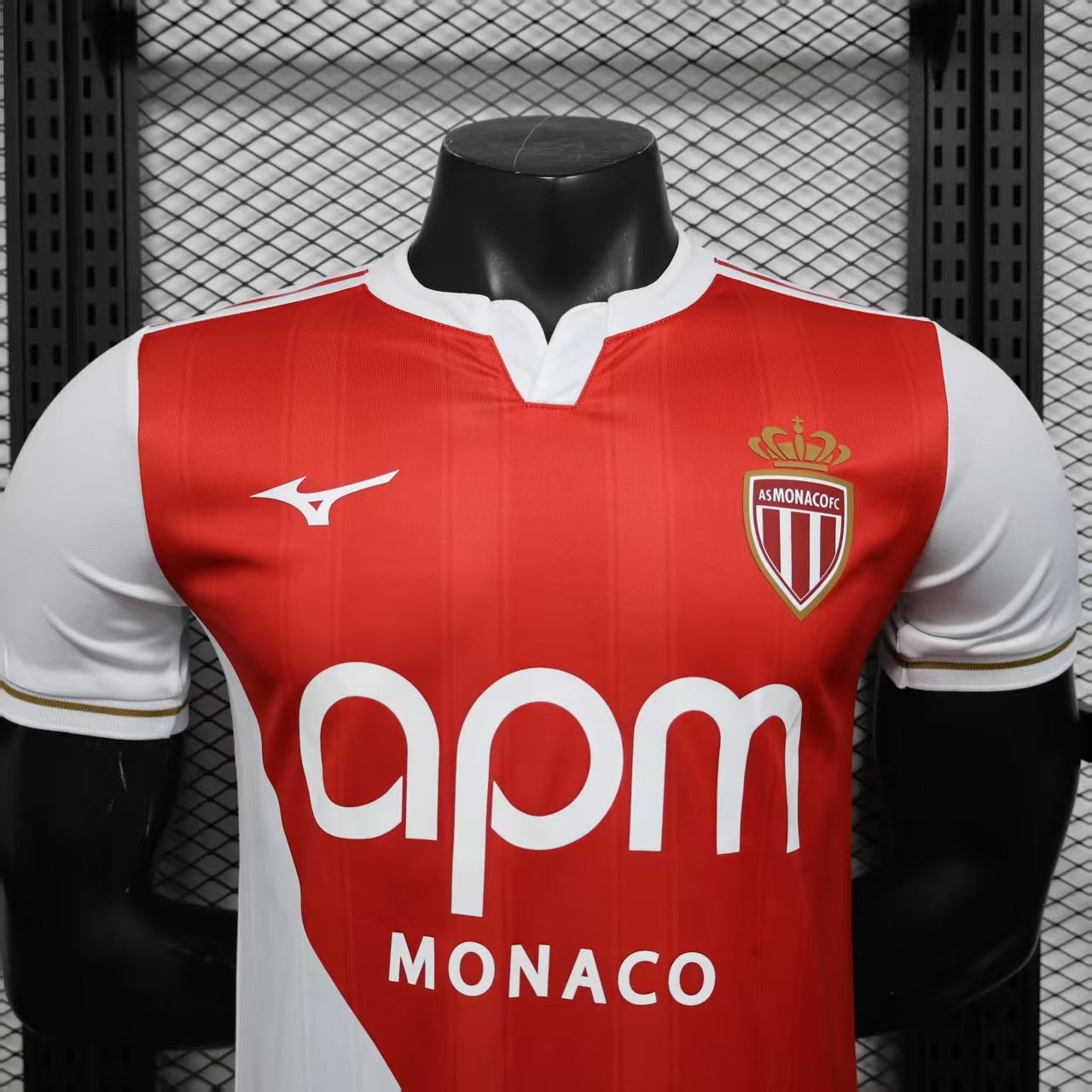 2025-26 AS Monaco Home Player Edition Jersey - Men's