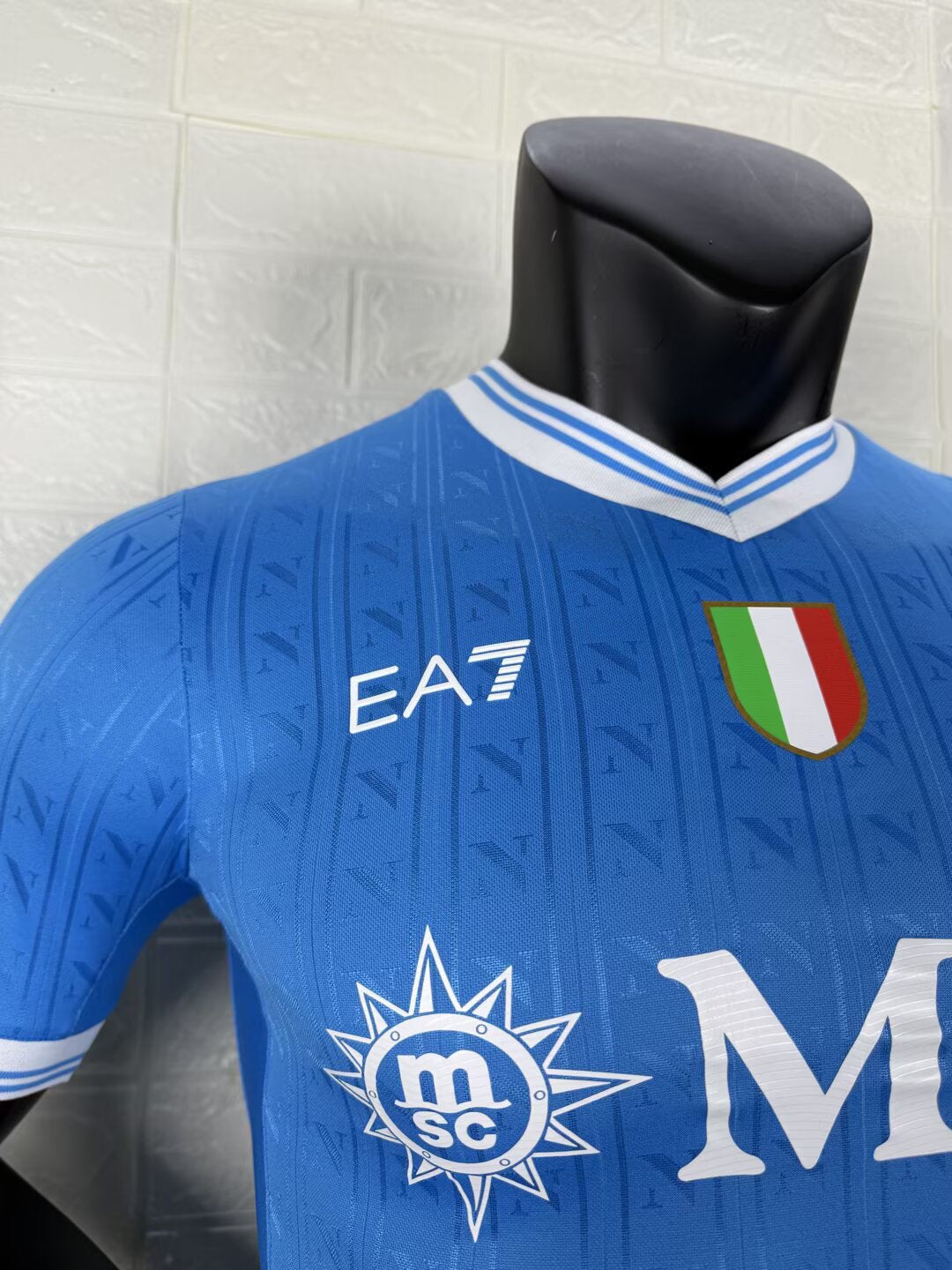 2025-26 SSC Napoli Home Player Version Jersey - Men's