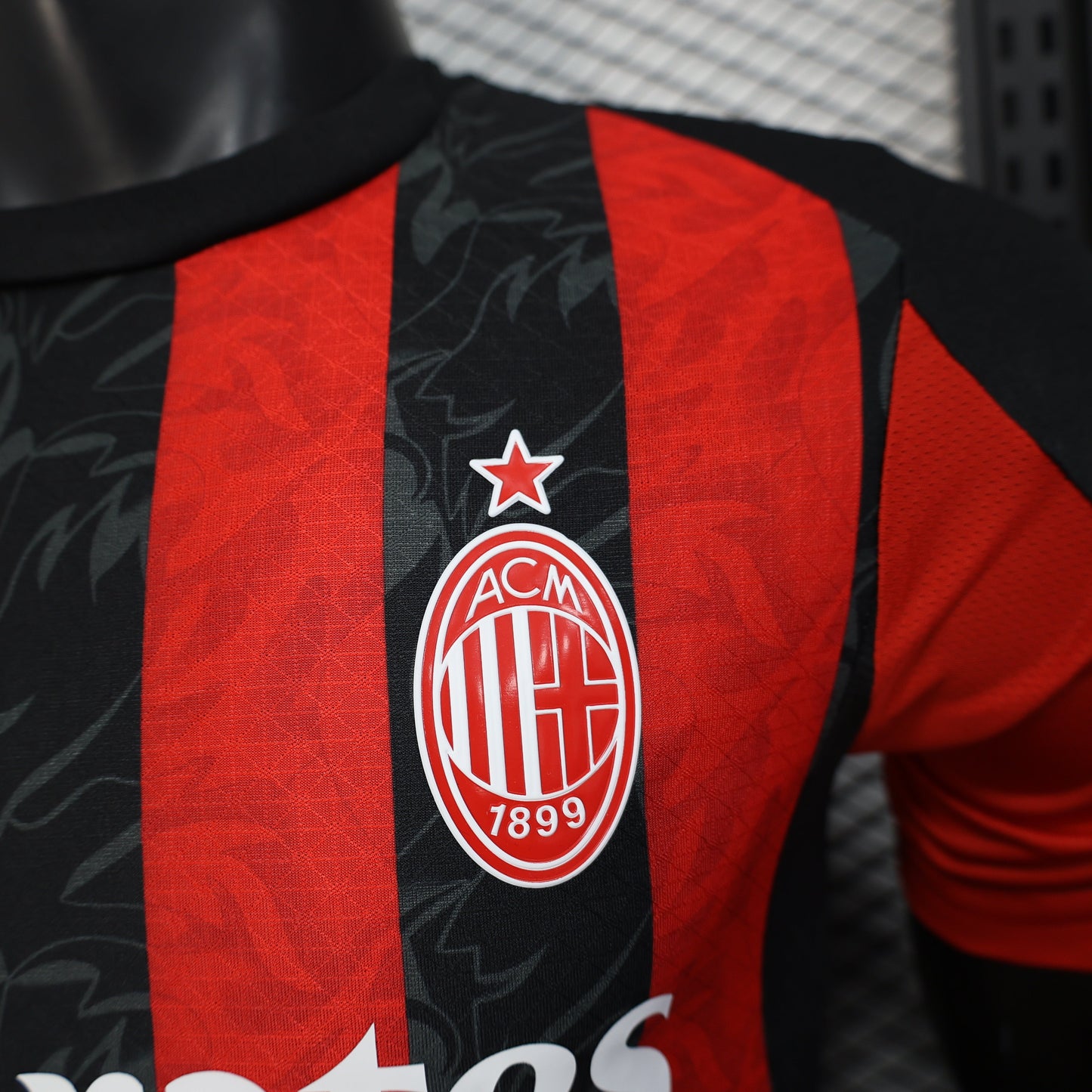 2025-26 AC Milan Home Player Version Jersey - Men's