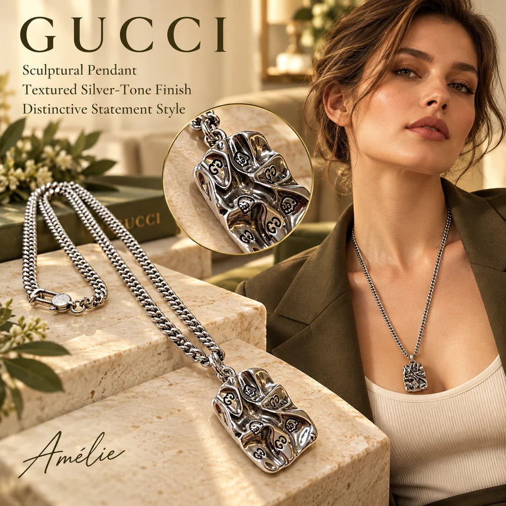 Gucci Anger Forest Chain Distressed Necklace main product image