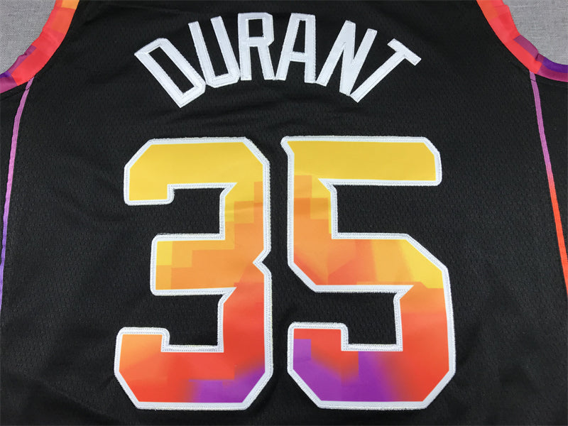 Men's Phoenix Suns Kevin Durant #35 Black 2022/23 Statement Edition Swingman Jerseys