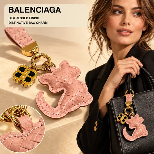 Balenciaga Distressed Keychain – Style 27 - image 1