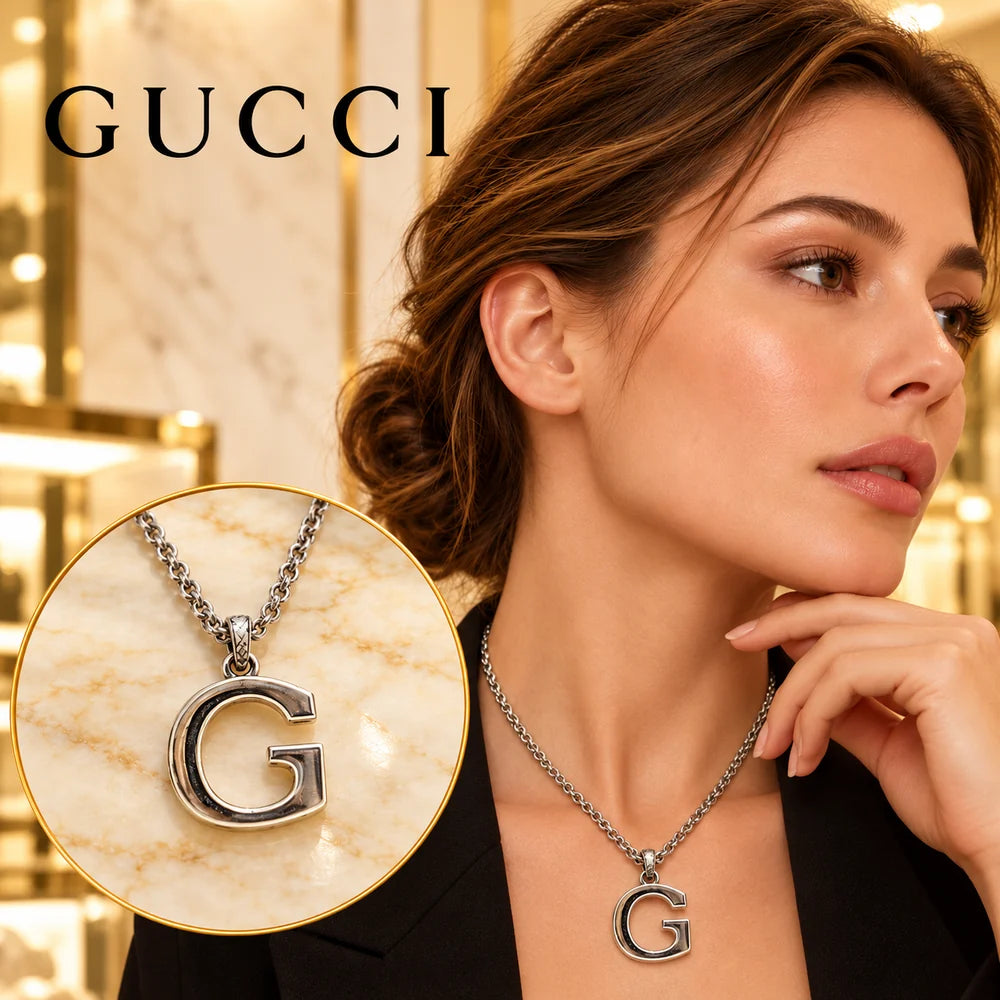 Gucci Anger Forest Chain Distressed Necklace – Style 72 - image 1
