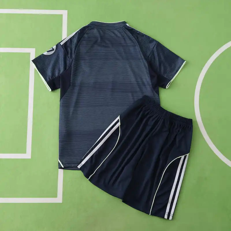 Real Madrid CF Away Kids Kit 2025/26 – Official Style Children's Football Jersey & Shorts Set