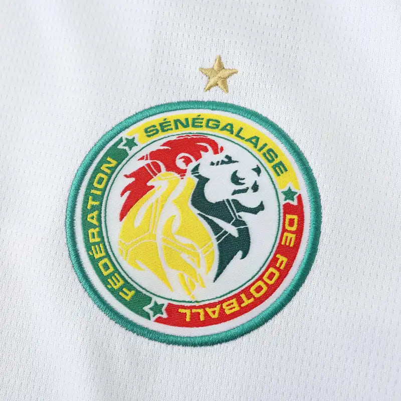Senegal National Team 2025/26 Home Fan Jersey – White | Puma | African Pattern Teranga Lions Kit