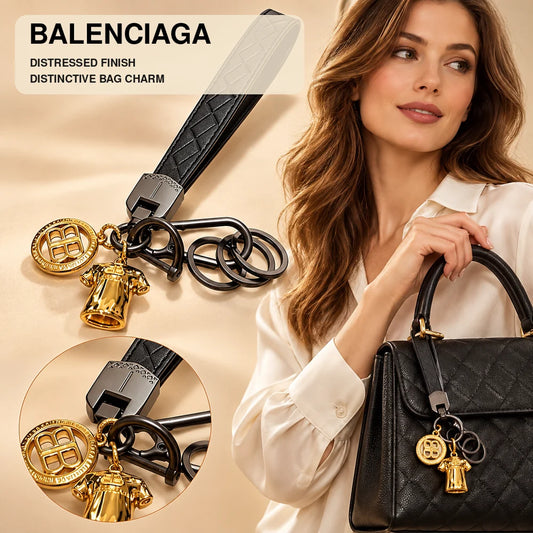 Balenciaga Distressed Keychain – Style 28 - image 1