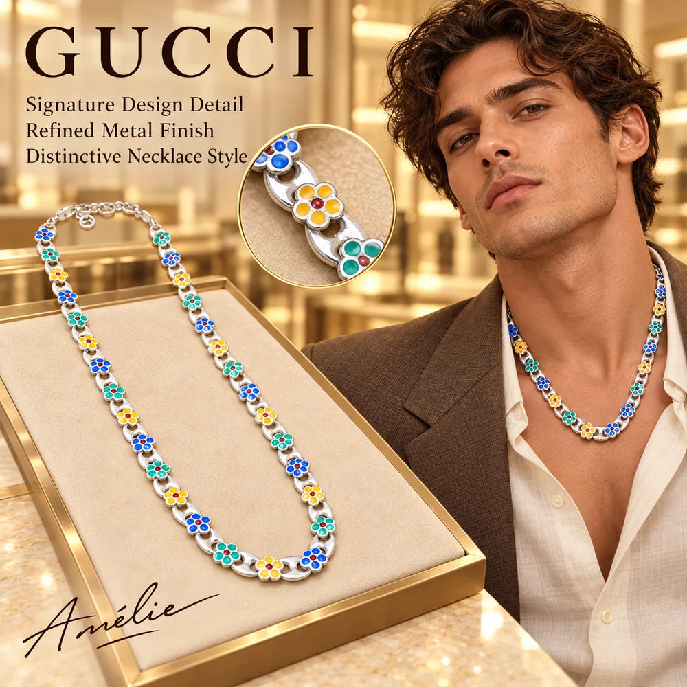 Gucci Anger Forest Chain Distressed Necklace – Gucci jewelry main image