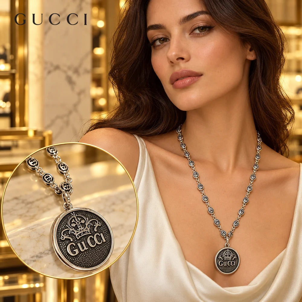 Gucci Anger Forest Chain Distressed Necklace – Style 13 - image 1