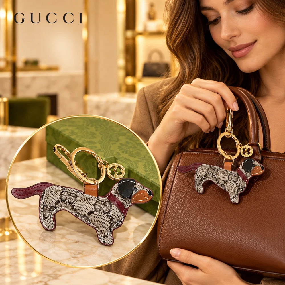 Gucci Anger Forest Distressed Keychain – Style 15 - image 1