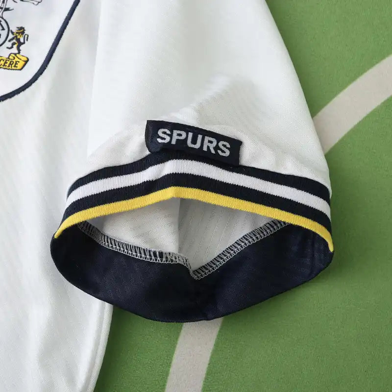 Tottenham Hotspur 1993-95 Home Retro Fan Jersey – White | Holsten | Classic Spurs 90s Premier League Shirt