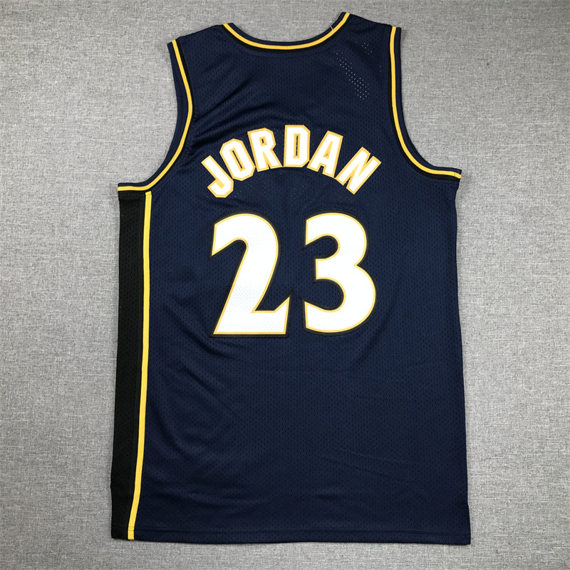 Michael Jordan #23 Washington Wizards Nike Navy Blue Gold 2001-03 Swingman Player Jersey