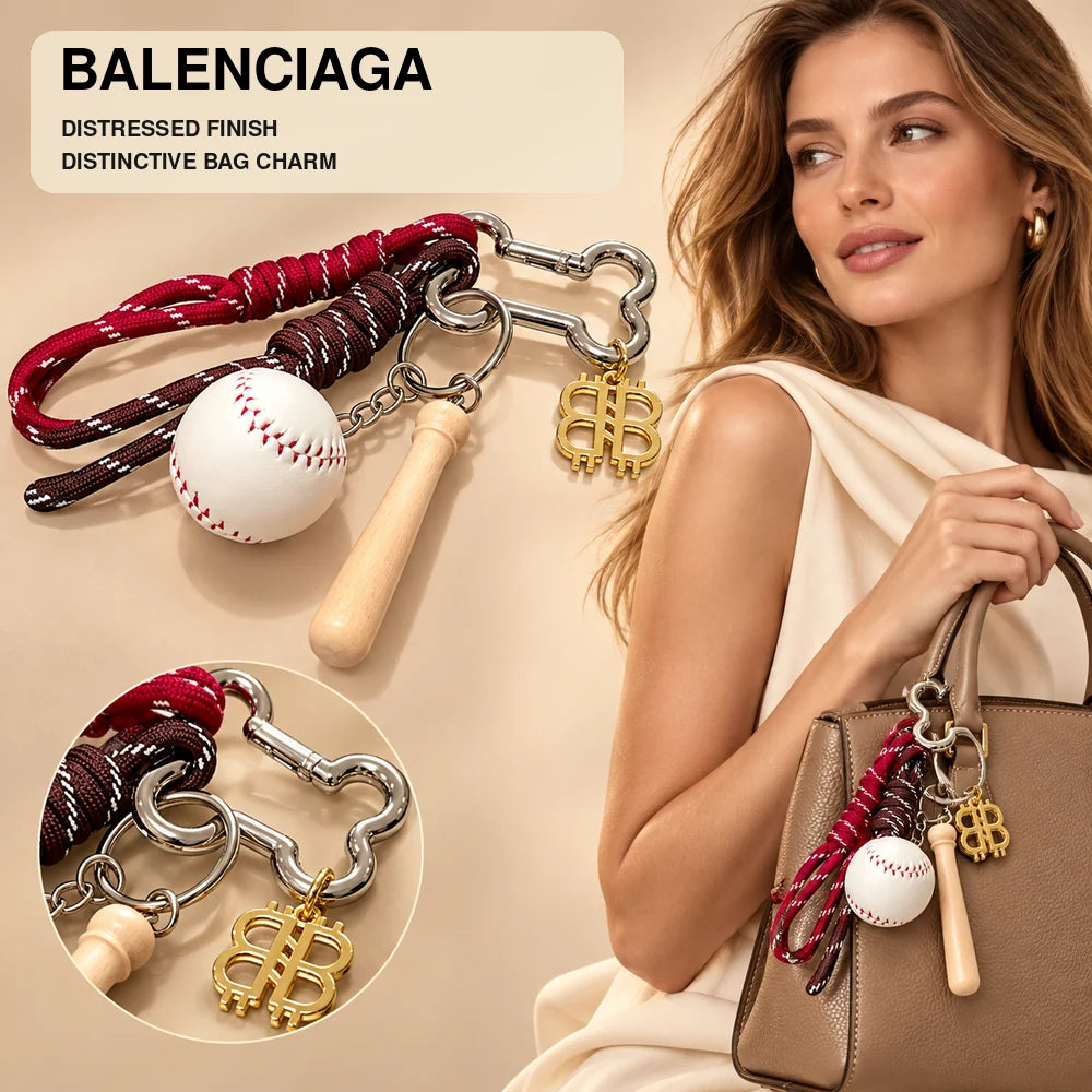 Balenciaga Distressed Keychain – Style 29 - image 1