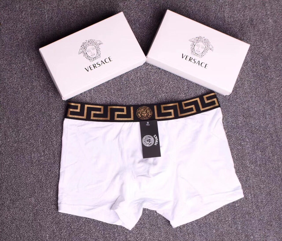 Versace Boxed Ornamental Folded Letter Panels Boxer Briefs, image 3