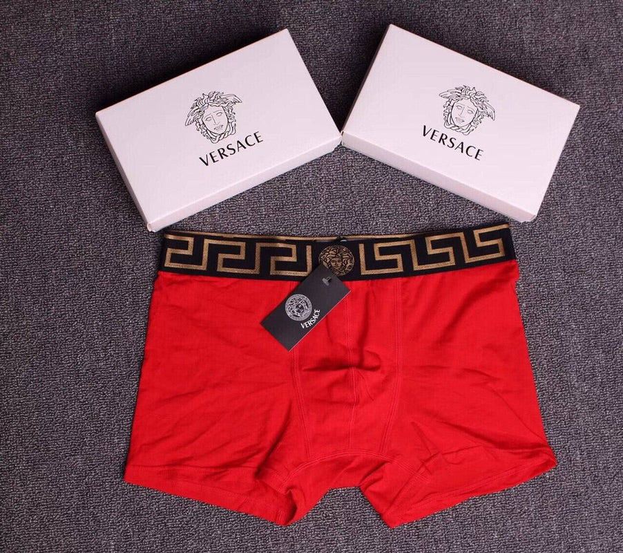 Versace Boxed Ornamental Folded Letter Panels Boxer Briefs, image 6