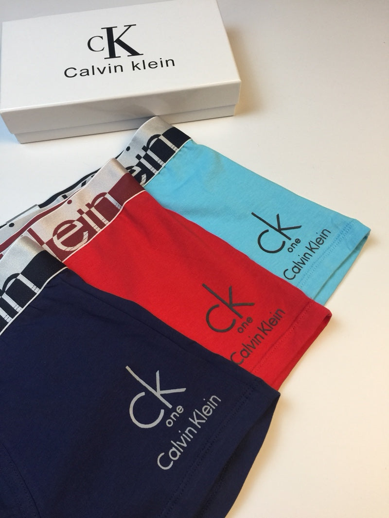 Calvin Klein Red Contrast Letter Waistband Boxer Briefs, image 6