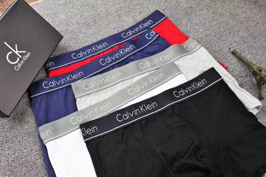 Calvin Klein Black Contrast Waistband Assortment Boxer Briefs, image 4