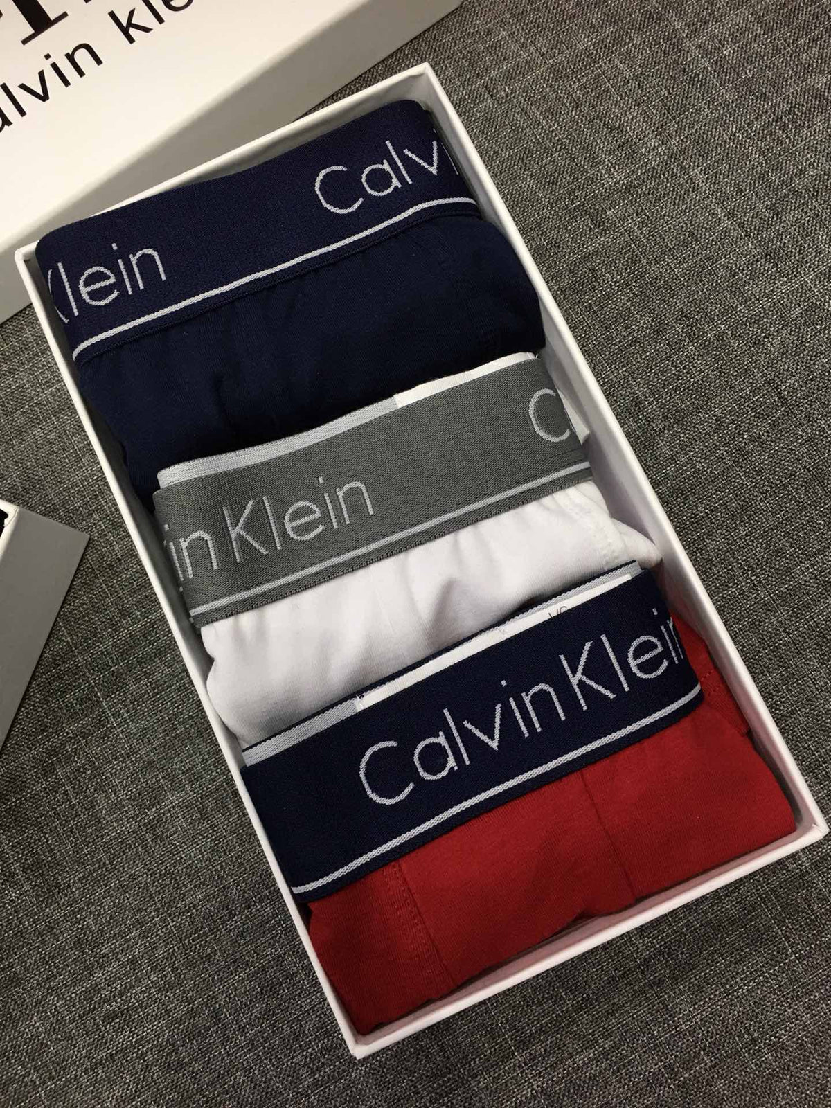 Calvin Klein Window Box Neutral Shades Boxer Briefs, image 2