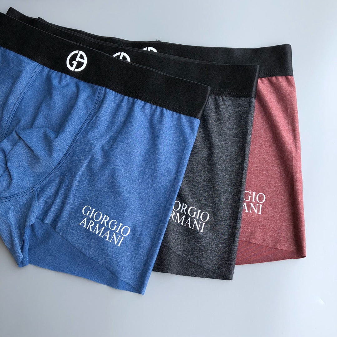 Emporio Armani Black Boxed Circle Monogram Boxer Briefs, image 4
