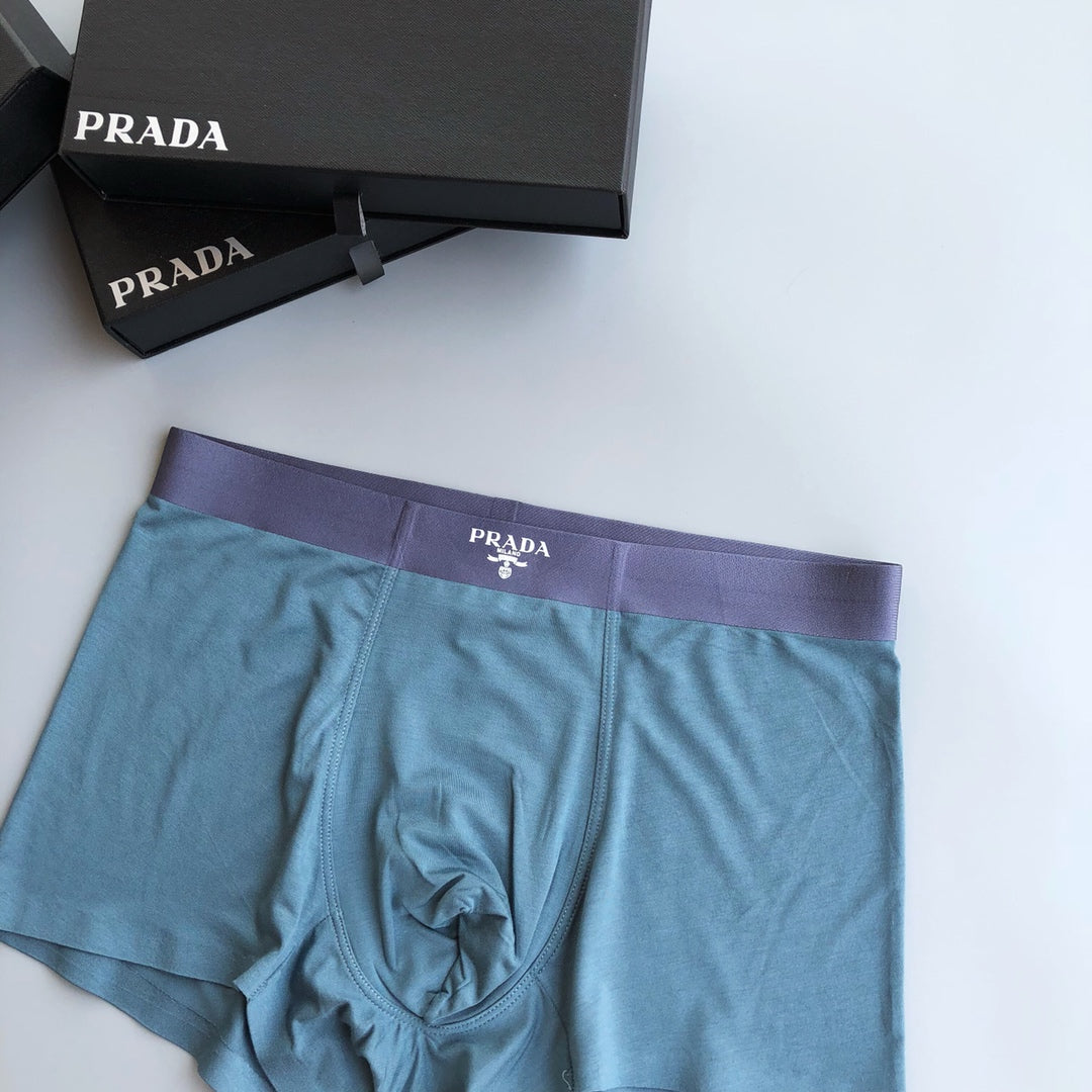 Prada Boxed Colourful Repeated Small Birds Boxer Briefs, image 7