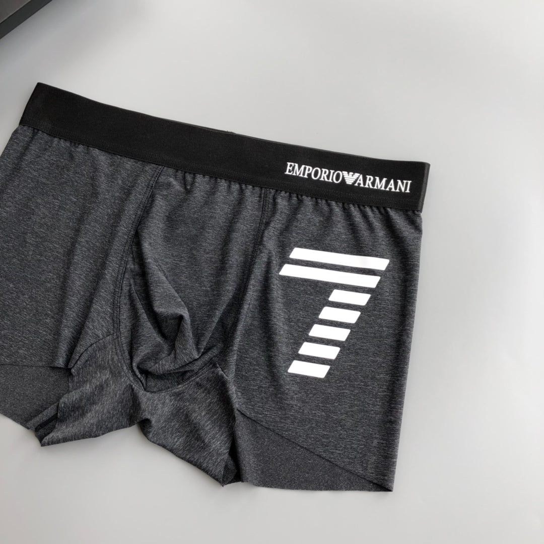 Emporio Armani Muted Bold Diagonal Wing Boxer Briefs, image 6