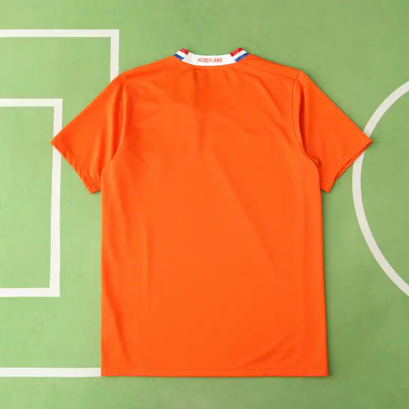 Netherlands National Team 2008 Home Retro Jersey – Orange Euro 2008 Fan Version