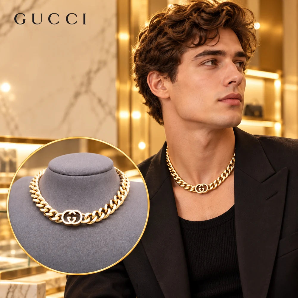 Gucci Double G Floral Necklace – Style 03 - image 1
