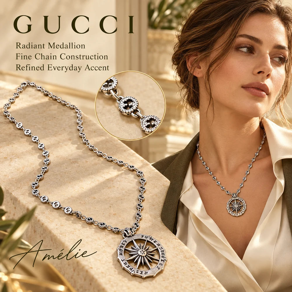 Gucci Anger Forest Chain Distressed Necklace main product image